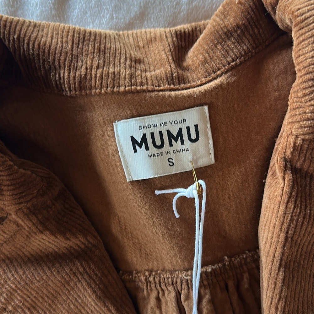 Show Me Your MuMu Corduroy Romper - Picture 2 of 3